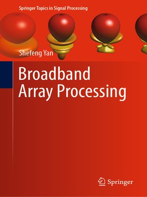 cover image of Broadband Array Processing